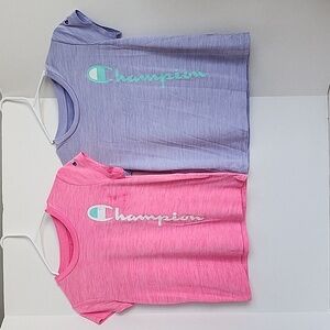 2 Champion Girls athletic tops size 14-16
